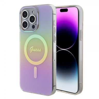 Guess iPhone 15 Pro Max Kuori Script MagSafe Vaaleanpunainen