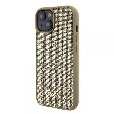Guess iPhone 15 Kuori Square Mirror Kulta