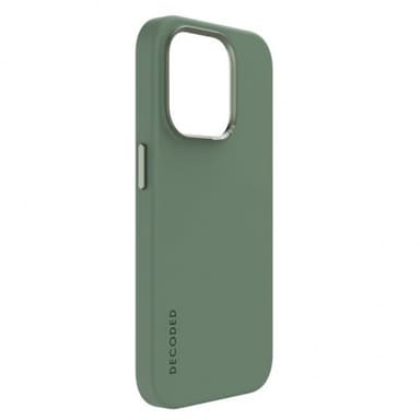 Decoded iPhone 15 Pro Kuori Silicone Backcover Sage Leaf Green