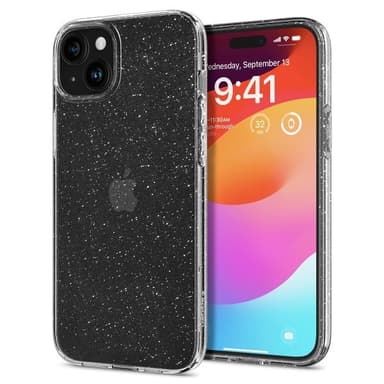 Spigen iPhone 15 Kuori Liquid Crystal Glitter Crystal Quartz