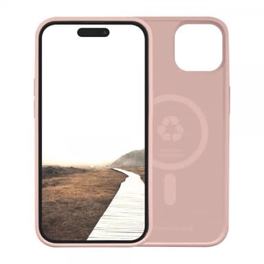 dbramante1928 iPhone 15 Plus Kuori Monaco MagSafe Pink Sand