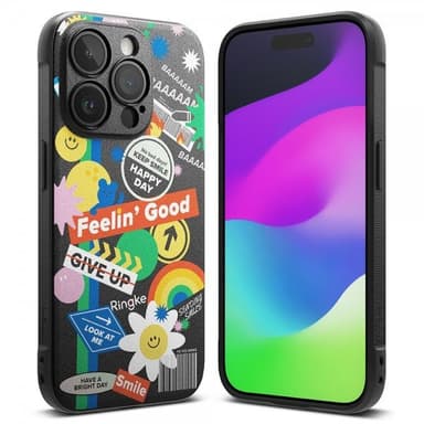 Ringke iPhone 15 Pro Max Kuori Onyx Design Sticker