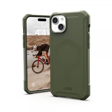 Urban Armor Gear (UAG) iPhone 15 Plus Kuori Essential Armor MagSafe Olive Drab
