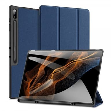 DUX DUCIS Samsung Galaxy Tab S9 Ultra SM-X910 SM-X916 Kotelo Domo Series Sininen