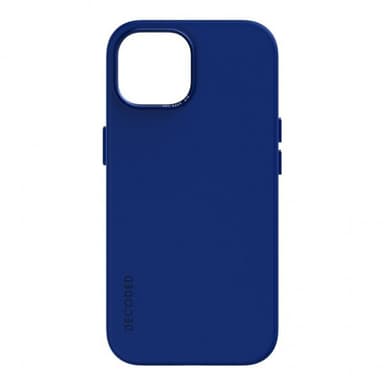 Decoded iPhone 15 Plus Kuori Silicone Backcover Galactic Blue