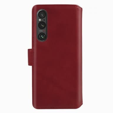 Nordic Covers Sony Xperia 1 V Kotelo Essential Leather Poppy Red