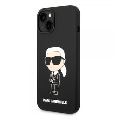 Karl Lagerfeld iPhone 15 Kuori Ikonik NFT Musta
