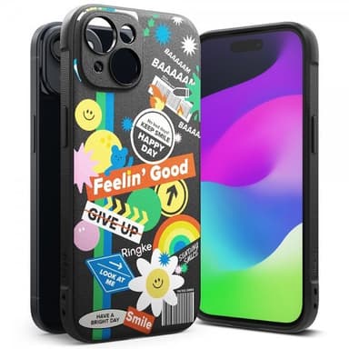 Ringke iPhone 15 Kuori Onyx Design Sticker