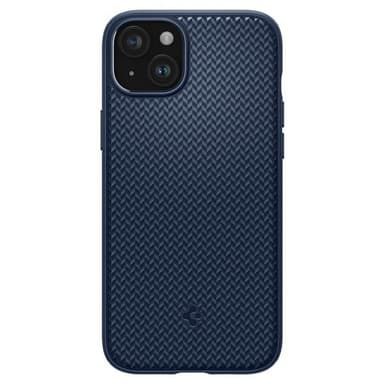 Spigen iPhone 15 Kuori Mag Armor MagFit Navy Blue