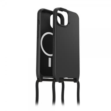 Otterbox iPhone 15 Kuori React Necklace MagSafe Musta