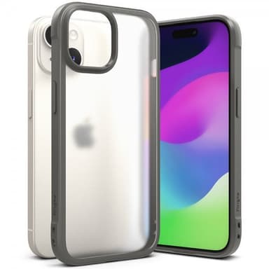 Ringke iPhone 15 Plus Kuori Fusion Bold Matte Gray