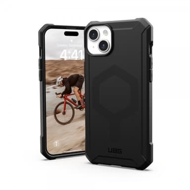 Urban Armor Gear (UAG) iPhone 15 Plus Kuori Essential Armor MagSafe Musta