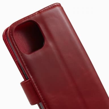 Nordic Covers iPhone 15 Plus Kotelo Essential Leather Poppy Red