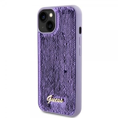 Guess iPhone 13 Kuori Sequin Violetti
