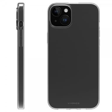 Vivanco iPhone 15 Pro Kuori Slim TPU Läpinäkyvä