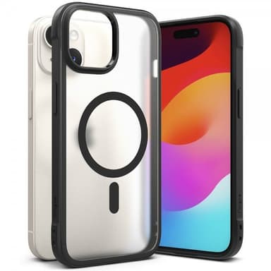 Ringke iPhone 15 Plus Kuori Fusion Bold Magnetic Matte Black
