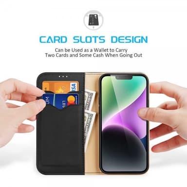 DUX DUCIS iPhone 15 Plus Kotelo Hivo Series Musta