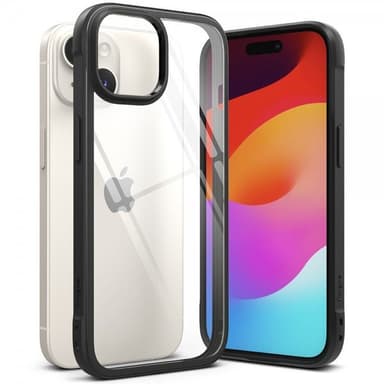Ringke iPhone 15 Plus Kuori Fusion Bold Musta
