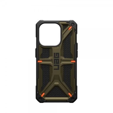 Urban Armor Gear (UAG) iPhone 15 Pro Kuori Monarch Kevlar Element Green