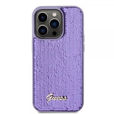 Guess iPhone 15 Pro Max Kuori Sequin Violetti