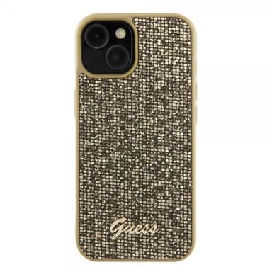 Guess iPhone 15 Kuori Square Mirror Kulta
