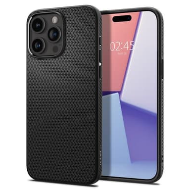 Spigen iPhone 15 Pro Kuori Liquid Air Matte Black