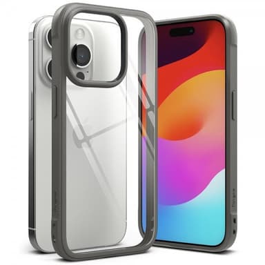 Ringke iPhone 15 Pro Kuori Fusion Bold Harmaa