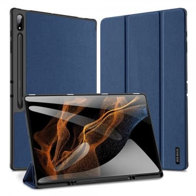 DUX DUCIS Samsung Galaxy Tab S9 Ultra SM-X910 SM-X916 Kotelo Domo Series Sininen