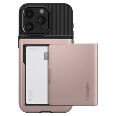 Spigen iPhone 15 Pro Kuori Slim Armor CS Rose Gold
