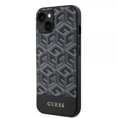 Guess iPhone 15 Kuori G Cube MagSafe Musta