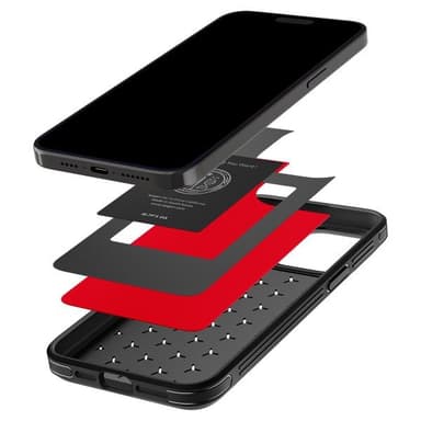 Spigen iPhone 15 Pro Max Kuori Cryo Armor Cryo Red