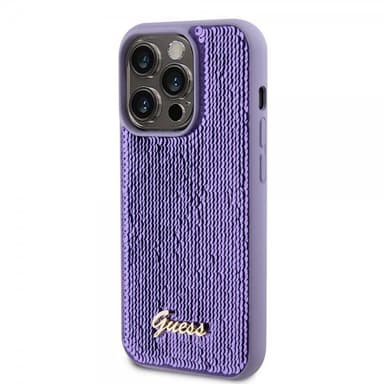 Guess iPhone 15 Pro Max Kuori Sequin Violetti