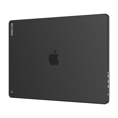 Decoded MacBook Pro 16 M1 (A2485) Kuori Recycled Plastic Snap On Case Frosted Musta