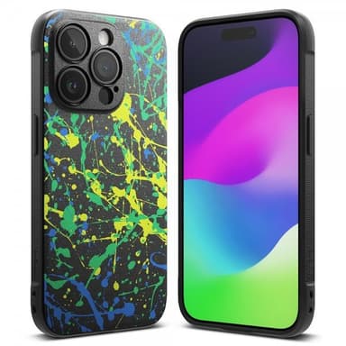 Ringke iPhone 15 Pro Kuori Onyx Design Action Painting