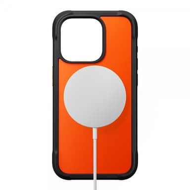 NOMAD iPhone 15 Pro Kuori Rugged Case Ultra Orange