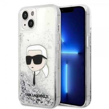Karl Lagerfeld iPhone 15 Kuori Liquid Glitter NFT Karl Hopea
