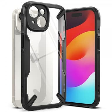 Ringke iPhone 15 Plus Kuori Fusion X Musta