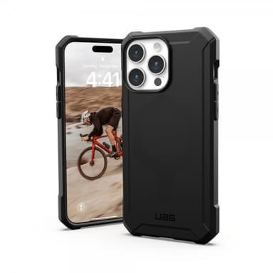 Urban Armor Gear (UAG) iPhone 15 Pro Max Kuori Essential Armor MagSafe Musta
