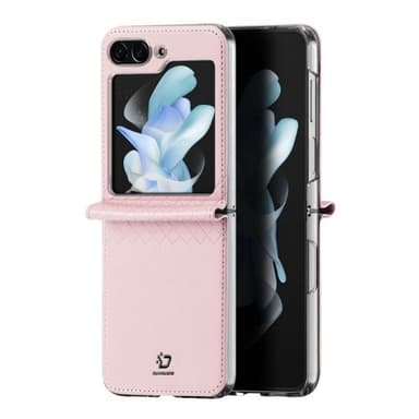 DUX DUCIS Samsung Galaxy Z Flip 5 Kuori Bril Series Vaaleanpunainen