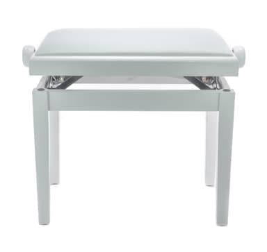 BandMate Adam Piano Bench Deluxe (matta valkoinen)