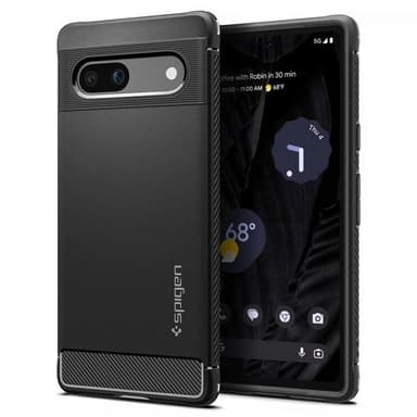 Spigen Google Pixel 7a Kuori Rugged Armor Matte Black