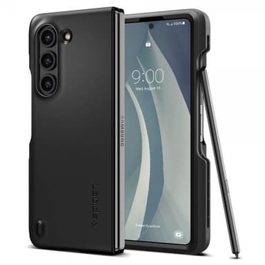 Spigen Samsung Galaxy Z Fold 5 Kuori Thin Fit P Musta