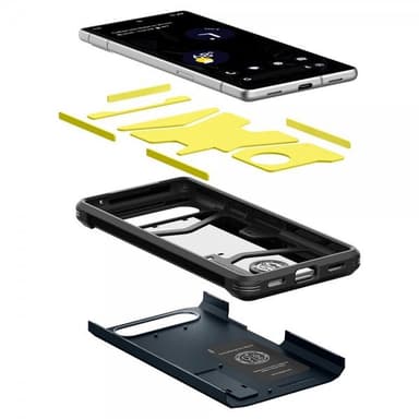 Spigen Google Pixel 7a Kuori Tough Armor Metal Slate
