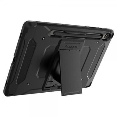 Spigen Samsung Galaxy Tab S9 SM-X710 SM-X716 Kuori Tough Armor Pro Musta