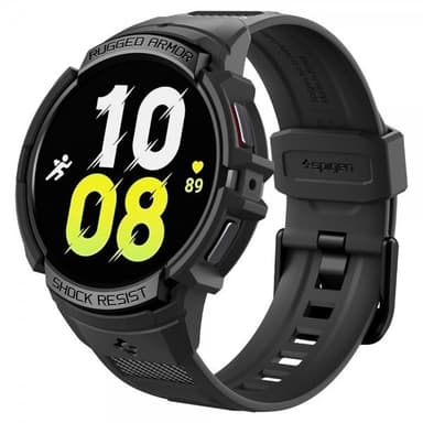 Spigen Samsung Galaxy Watch 6 40mm Kuori Ranneke Rugged Armor Pro Musta