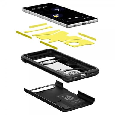 Spigen Google Pixel 7a Kuori Tough Armor Musta