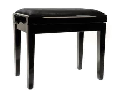 BandMate Susan Piano Bench Deluxe (kiiltävä musta)