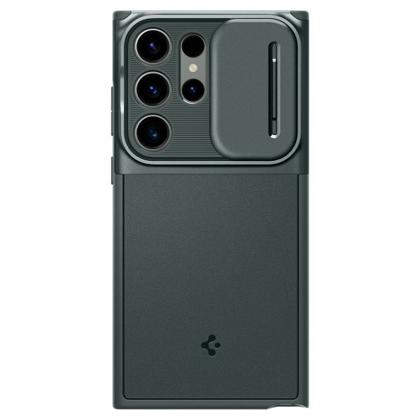 Spigen Samsung Galaxy S23 Ultra Kuori Optik Armor Abyss Green