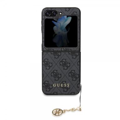 Guess Samsung Galaxy Z Flip 5 Kuori 4G Charm Harmaa