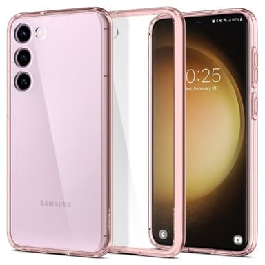 Spigen Samsung Galaxy S23 Kuori Ultra Hybrid Rose Crystal